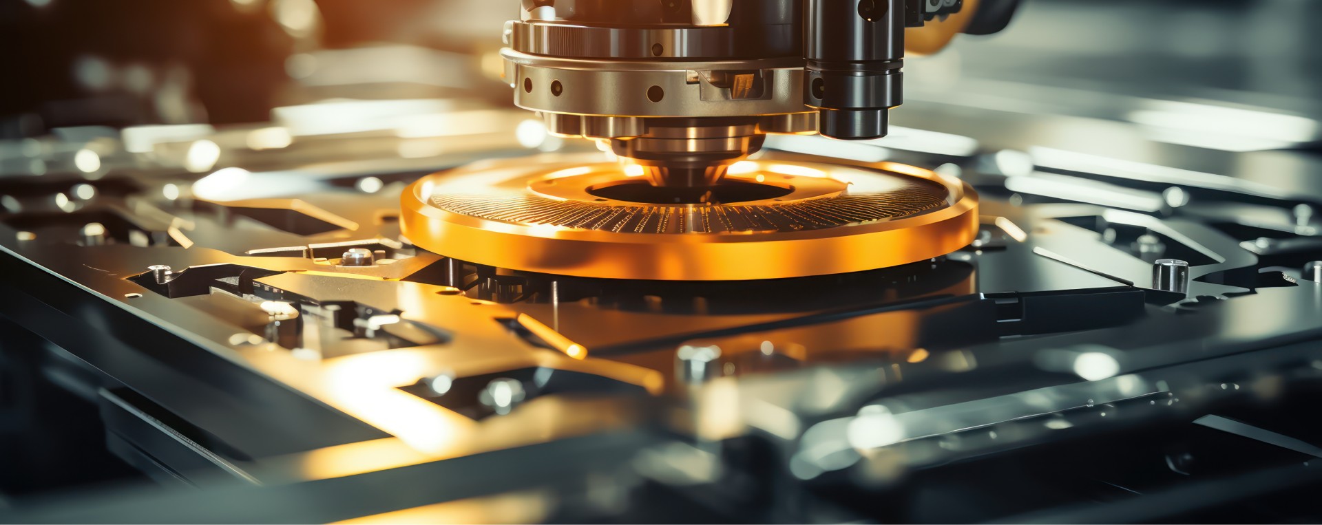 precision-machinery-shapes-golden-substance-with-robotic-exactitude 1